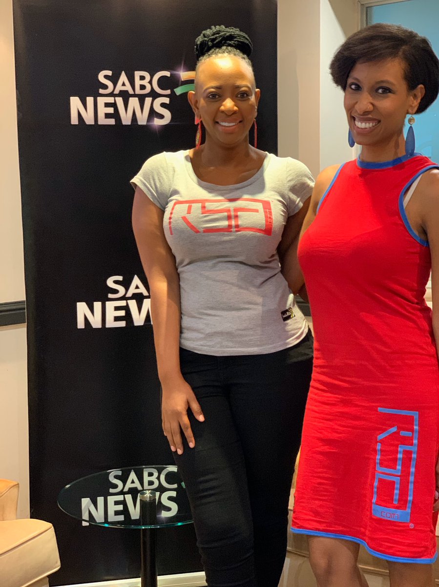 justrsa_com's tweet photo. RSA DOT COM team at SABC talking the launch of the winter range! Cc @ZinsMod @MorningLiveSABC https://t.co/mNR24x1jDv