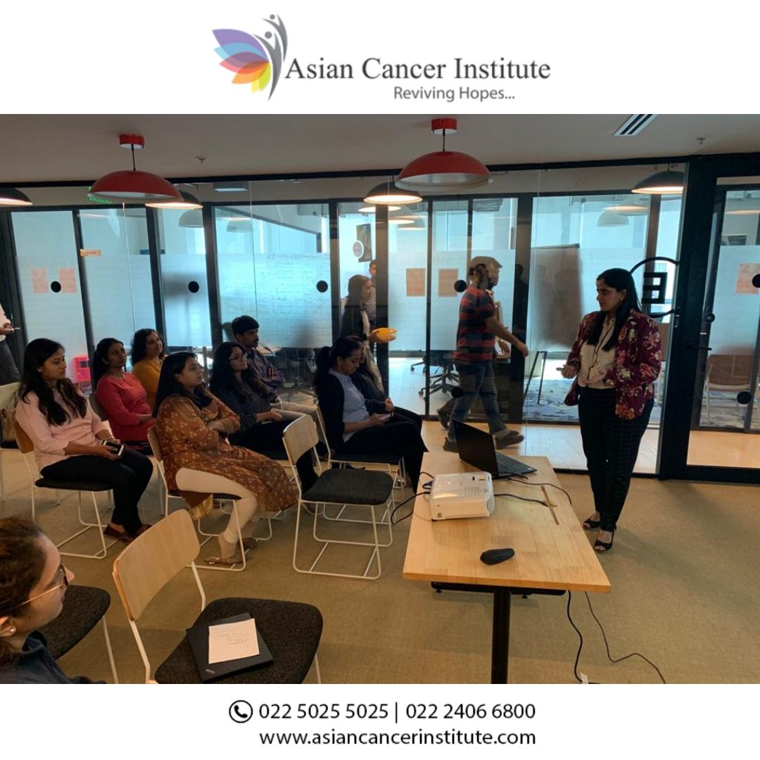 AsianCancerInst's tweet photo. Dr Vidhi Shah conducted a corporate talk on Breast Cancer Awareness at General Atlanta, Andheri. Here are some snaps from the event.

#ACI #AsianCancerInstitute #cancer #cancerresearch #cancerawareness #events #doctors #patients #lecture https://t.co/mSiialcfXF