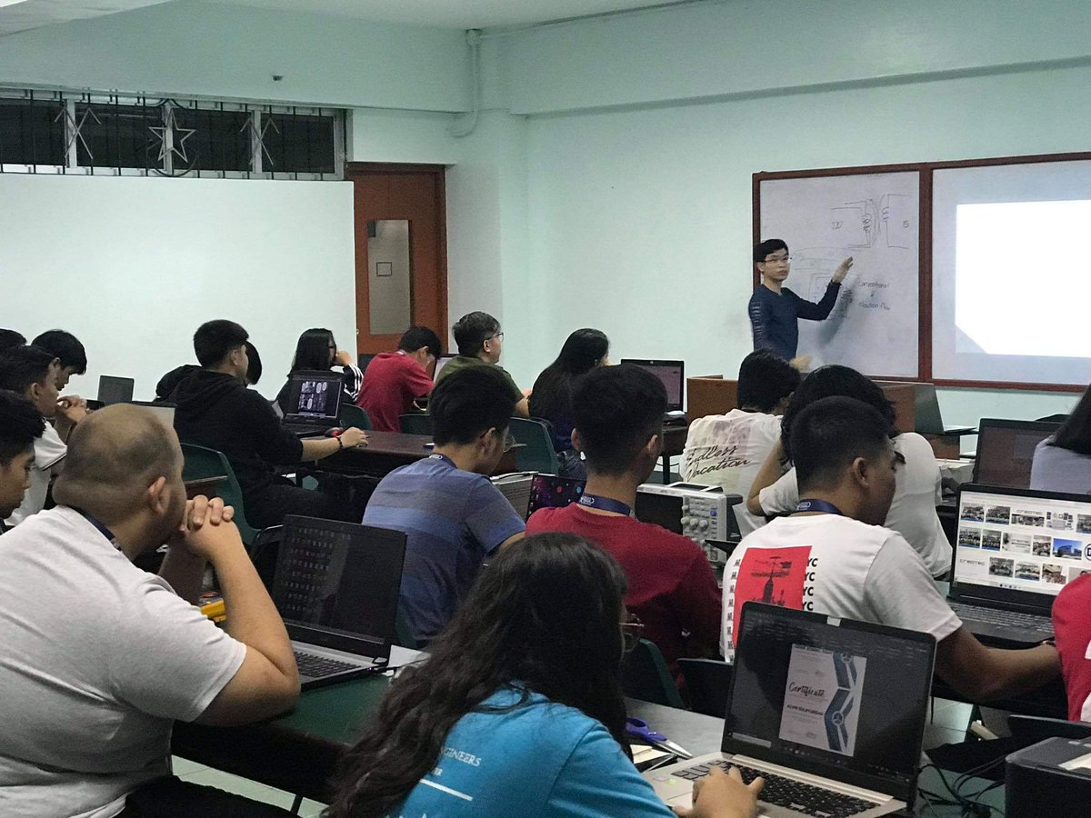 iecepdlslsc's tweet photo. IECEP-DLSL SC's "ECEminar: Basic Electronics Workshop" with our First Year ECE students this March 7, 2020 at MB 107.

#AnimoIECEP
#AnimoECE
Ad Maiora🌟 https://t.co/DQ4gZpZZFi