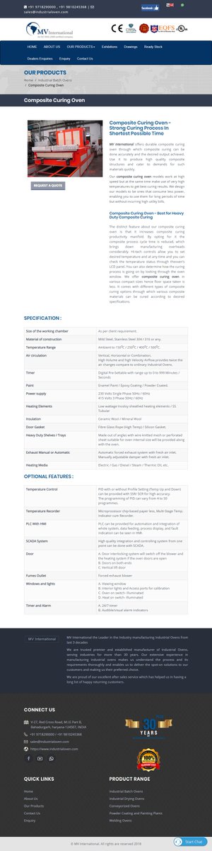 SamconLtd's tweet image. Composite Curing Oven, Composite Curing Oven Manufacturers, Suppliers in India

Composite Curing Oven, Composite Curing Oven manufacturers, Composite Curing Oven suppliers, 

industrialoven.com/composite-curi…