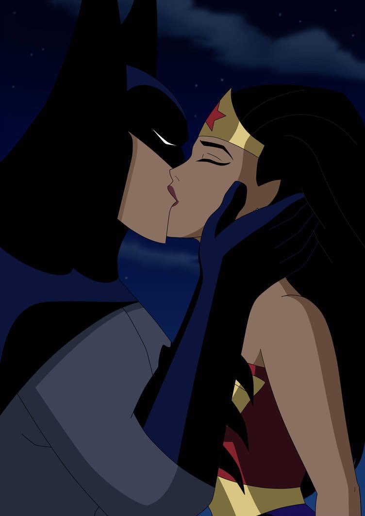 AdmaAnime's tweet photo. @adauri @pheltzcomics #FridayKiss #wonderbat this is better. https://t.co/4pNoWjRDfn