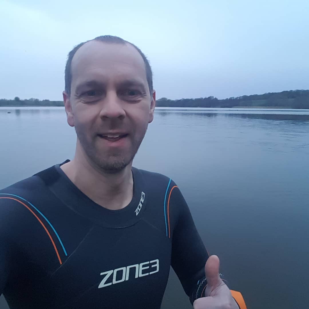 ucanswim's tweet photo. Great dip this morning in Pickmere. Cold water acclimatisation ahead of #redbullneptunesteps in 2 weeks! How's everyone else's prep going? @UkTriChat @Zone3official @SwimSecure #uktrichat #swimming #coldwater #openwater https://t.co/sYqkMKKYX4