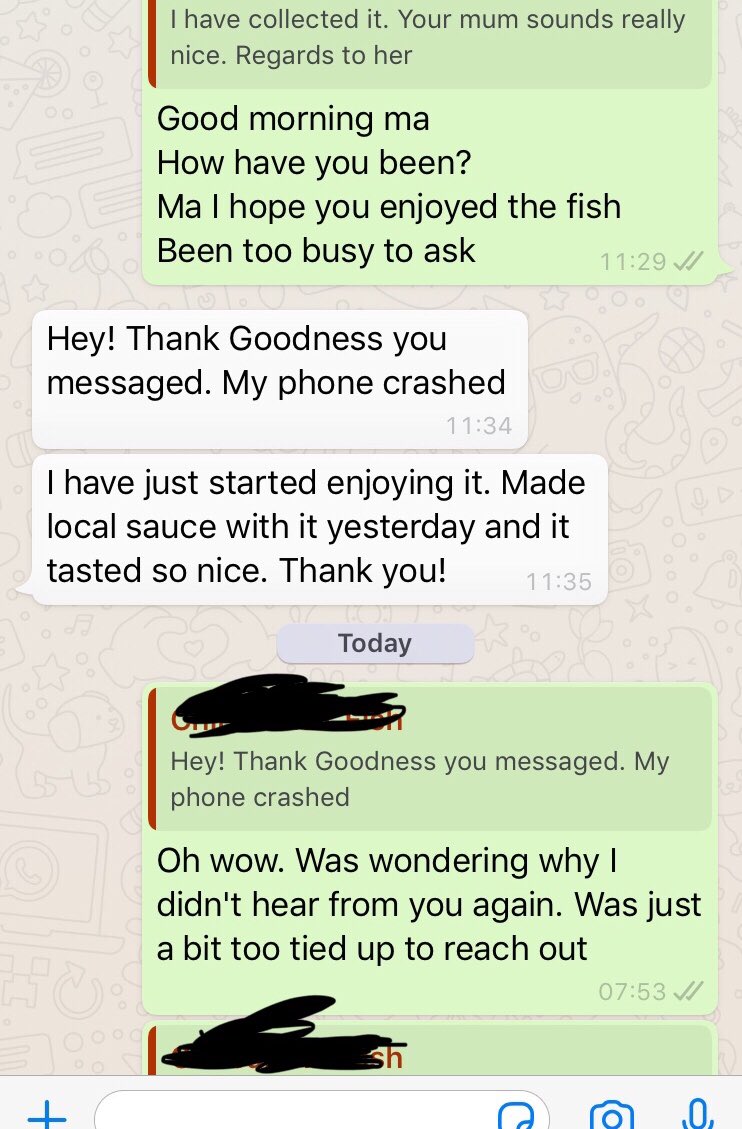 callmedharmmie's tweet photo. Yβall read that review. Why havenβt you patronized me yet?
I'm your plug for really tasty smoked fish. I promise you, they're as clean as u can eat them on the spot. Please refer your followers and family and help retweet my pinned tweet.
We deliver worldwide #RubyFarms https://t.co/vSdgu35foB