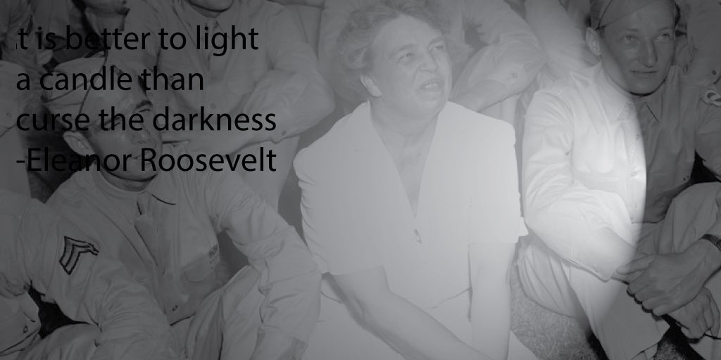 EmmaTorvinen's tweet photo. Eleanor Roosevelt is, of course, well know. However, I think she is under appreciated for her impact in changing the role of the First Lady, and helping women get involved in American politics. I hope she can inspire the rest of #rsj108 as much as she inspires me! https://t.co/zipaGrbDJM