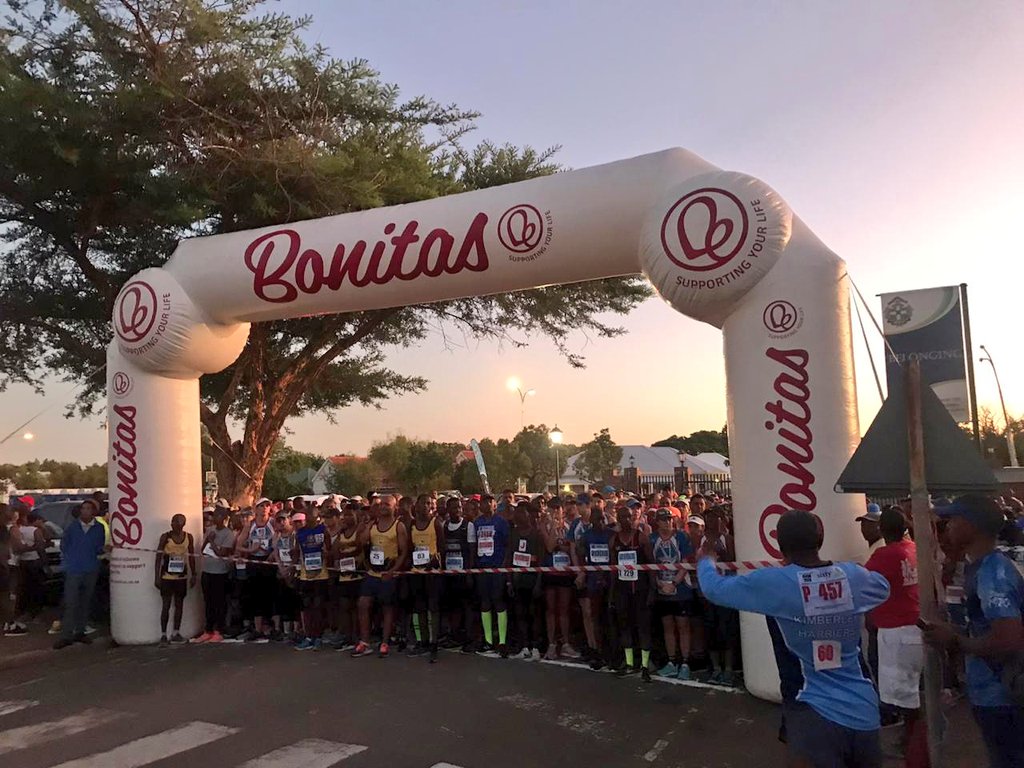 Today is the running of the 50th Kimberley Harriers Diamond Marathon. Bonitas has 6 Comrades entries up for grabs if you qualify today. #ComradesEntry #Comrades2020 #ComradesQualifier #DiamondMarathon
