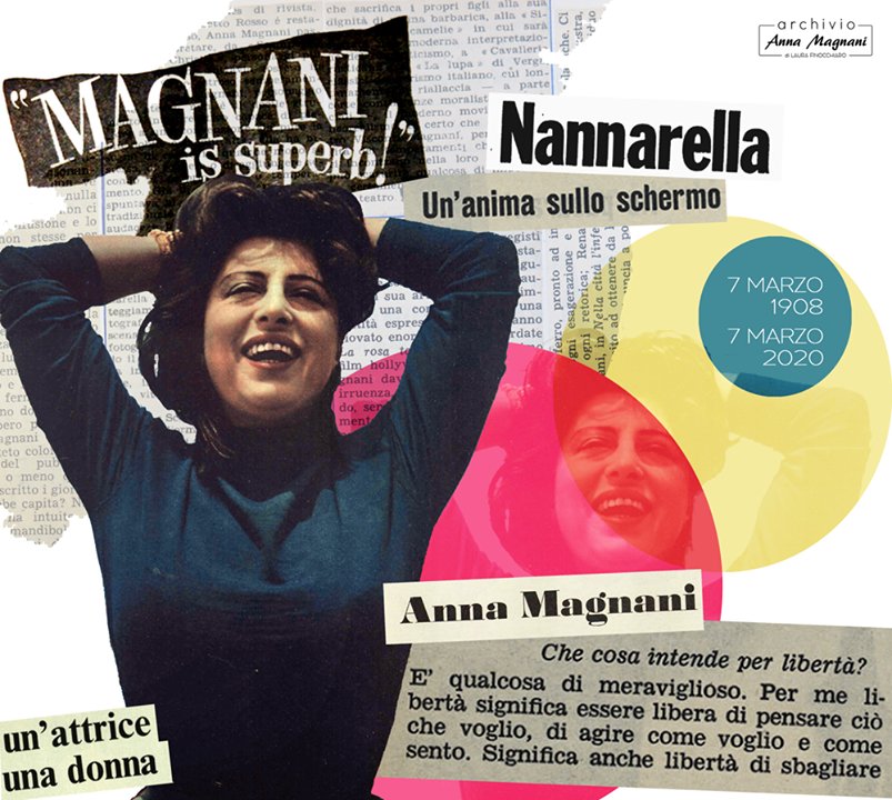 Buon compleanno Anna! 🌹

Il 7 marzo del 1908 nasceva a Roma la nostra amata #AnnaMagnani.

Per approfondimenti su Anna Magnani visita il sito archivioannamagnani.it

📸 © Laura Finocchiaro

#AnnaMagnani #7marzo #AccadeOggi #Nannarella #ArchivioAnnaMagnani