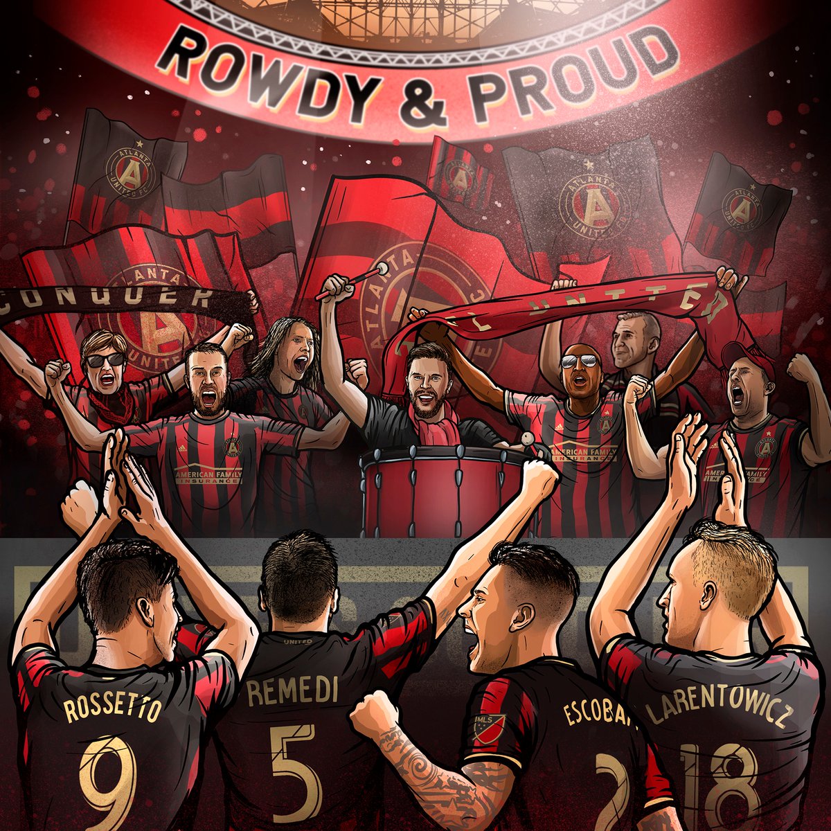 Together we conquer.

Matchday is here, Atlanta 🙌