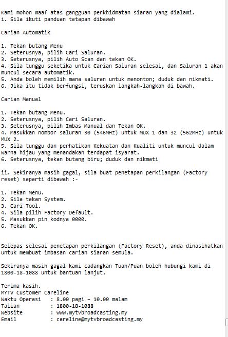 MYTV Broadcasting tweet media