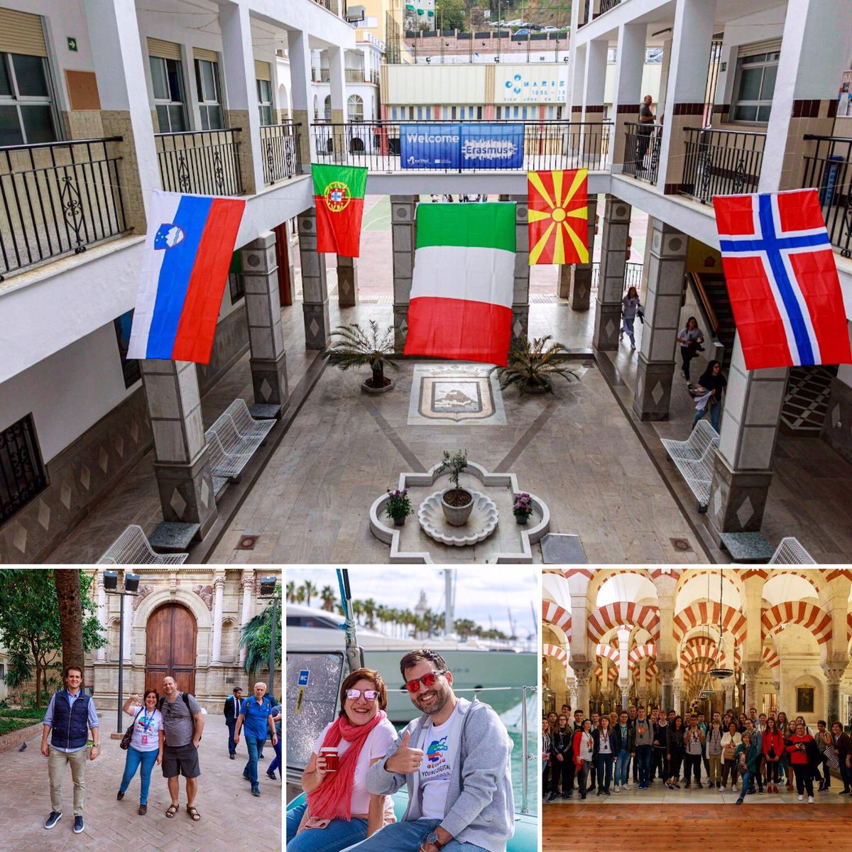 MaristasMalaga's tweet photo. Amazing week of 🇪🇺 @EUErasmusPlus with the best team in the world! ❤ Thank you for being so great @ramos_florido @RAFAPASKY @pedroantoniosl @MartaJerezS @AleBailen and Alejandro Herrera Ríus. #YoungDigitalExplorers @ErasmusPlus_pro
@sepiegob
#SomosRed #masqueaulas https://t.co/7332ibq8mO
