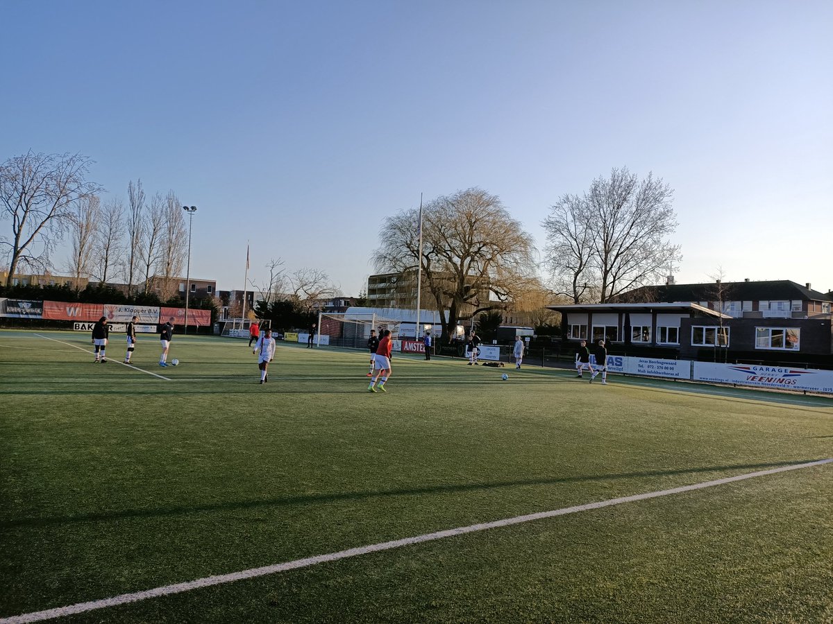 Top weer bij Fortuna Wormerveer.
Zonnetje schijnt wat wil je nog meer.