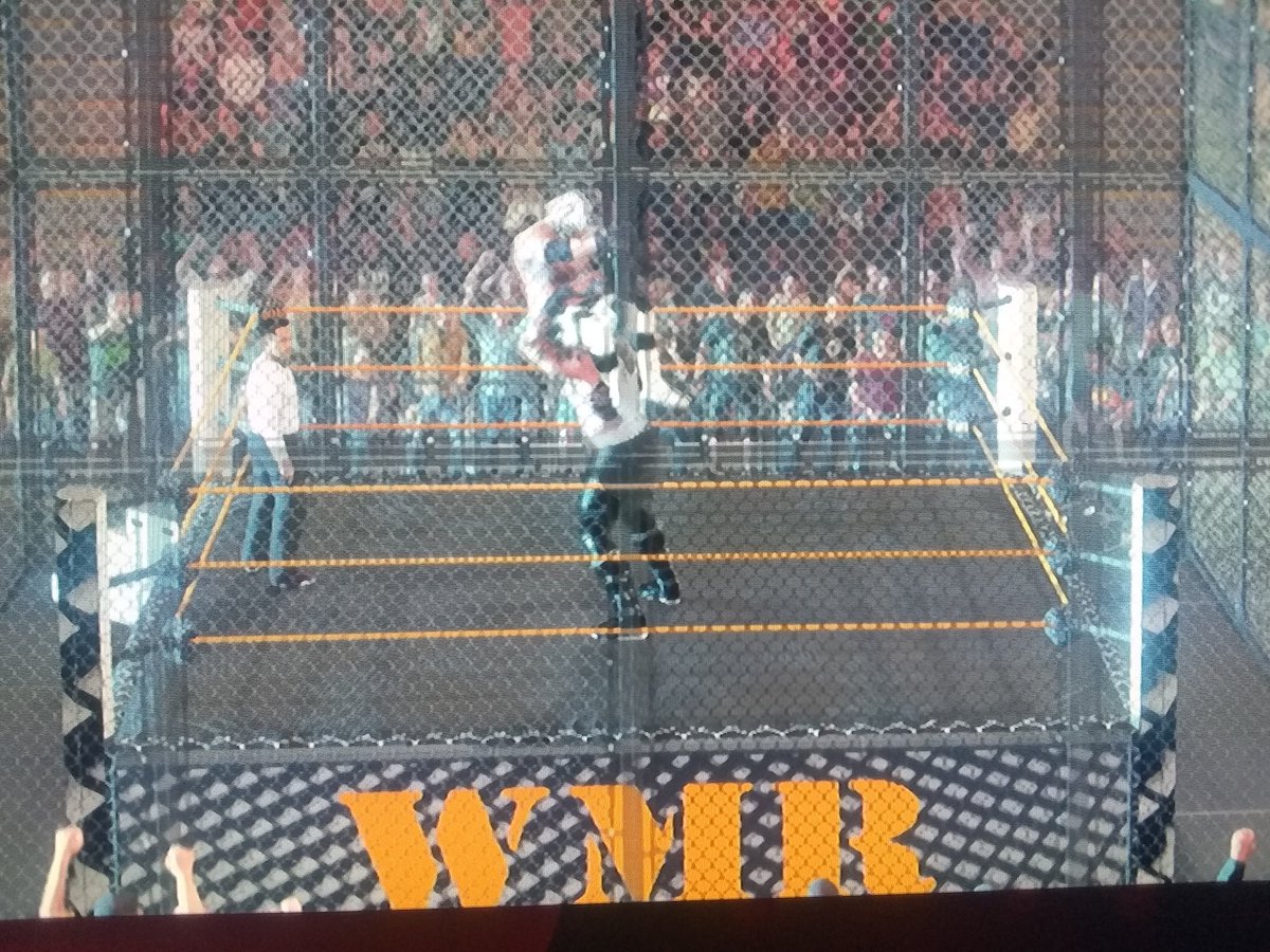 THEWMRWRESTLING's tweet photo. Artices sends Damian Reaper straight to Hell at #WmrUnleashed 2020 ! https://t.co/RSyZsEMova