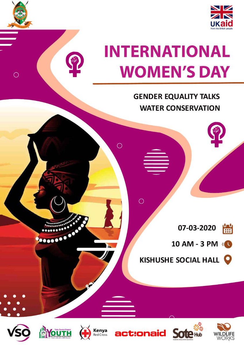 casehulme's tweet photo. #IWDKishushe2020
#GenderEqualityKE
#InternationalWomensDay2020
#Eachforequal
#womenempowerement

@VSO_Intl 
@taitataveta_cg
@KenyaRedCross
@ActionAid_Kenya
@WildlifeWorks https://t.co/qdvZqwxoLk