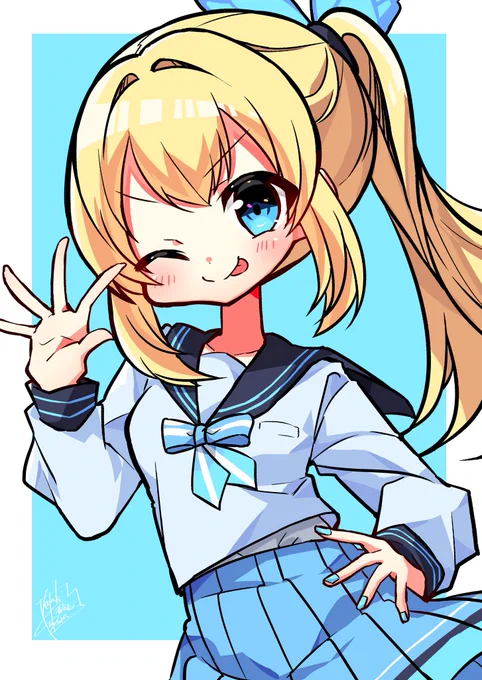 久しぶりにアカリちゃん描いた?
#アカリギャラリー 