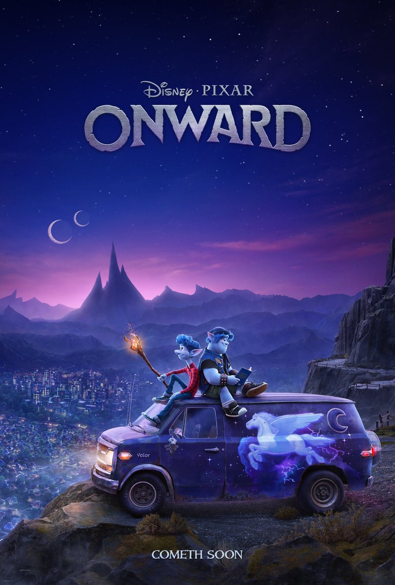 handokotjung's tweet photo. Kalau cuma bisa nonton 1 film weekend ini, tontonlah Onward.

Perhaps this movie can remind you about the magic in life and inspire you to pursue your life quest. https://t.co/FseCLvYQwA