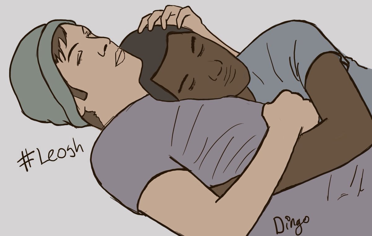 PaddlingDingo's tweet photo. Sometimes you need some quick fluff for your rarepair loving soul. 💕 #Leosh #LeoManfred #dbhjosh #dbhleo https://t.co/M8iDLWpI6x