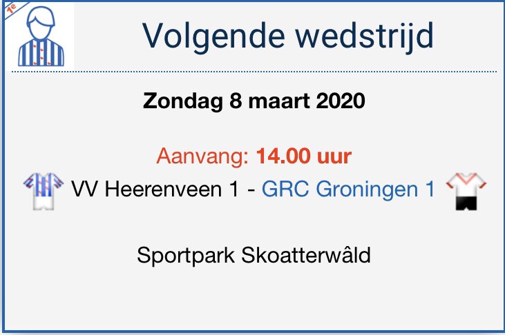 Zondag aanstaande: