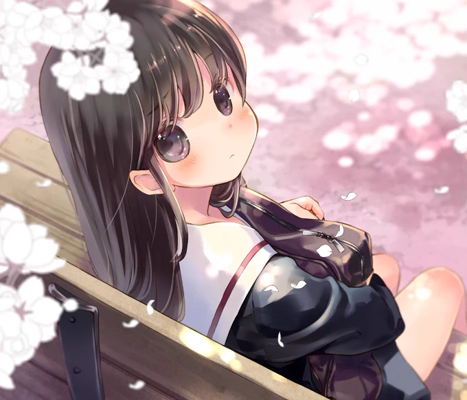 クリスタの桜のブラシはすばらしい 
