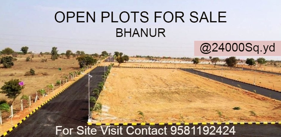 OPEN PLOTSN FOR SALE IN BHANUR @24000
For Site visit Contact 9581192424
#villas #openlands #independenthouses #farmlands #Duplexvills #1bhk #2bhk #3bhk #Duplexhouses
#hyderabad #plots #flats #houses