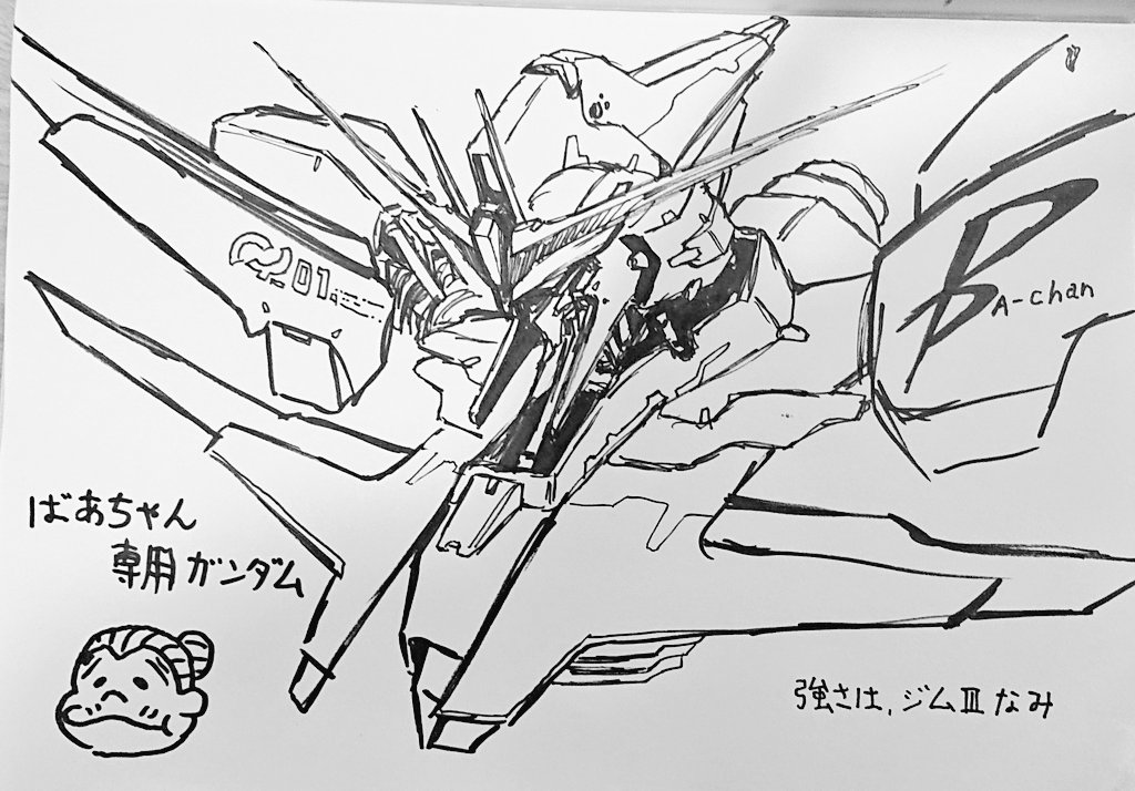 らくがき('-`) 
