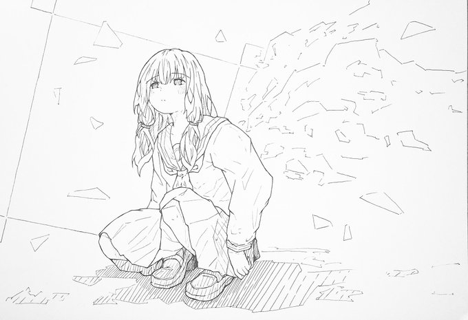 ちょっと気になったんですけど、皆さんどの感じの絵が好きですか?
1枚目:シンプルペン画
2枚目:細かめペン画
3枚目:シンプル塗りデジ絵
4枚目:厚塗りもどき 