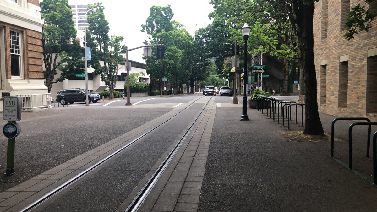 pedervnelson's tweet photo. Let's #TimeTravel with #Landsat 🛰️ to consider our decisions of #LandCover, #LandUse, and #LandscapeChange. On the ground with #NASAGO...what do those those new buildings look like and how tall are the green trees🌲🌳 seen from space?  #TreesAroundTheGLOBE #OregonView https://t.co/9dL6h6gMEa