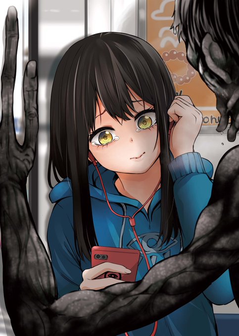 「女の子 電車内」のTwitter画像/イラスト(古い順)