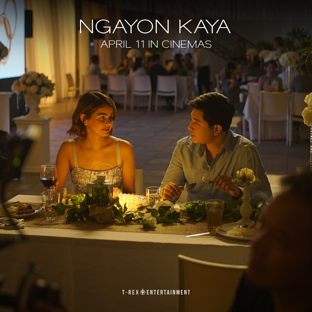 T-Rex Entertainment auf Twitter: „May mga bagay na mahirap aminin. NGAYON KAYA — Opens April 11 in cinemas nationwide. Starring Paulo Avelino and Janine Gutierrez. A film by Prime Crisologo Cruz. An