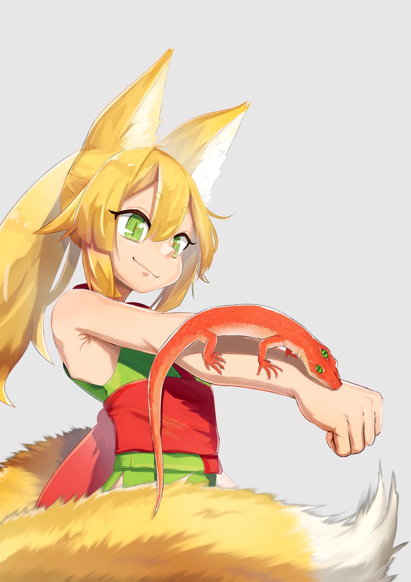 「先々月に描いたフクッチさん(  )のとこのウララちゃん。もったいないしやっぱりT」|クララ玉緑茶のイラスト