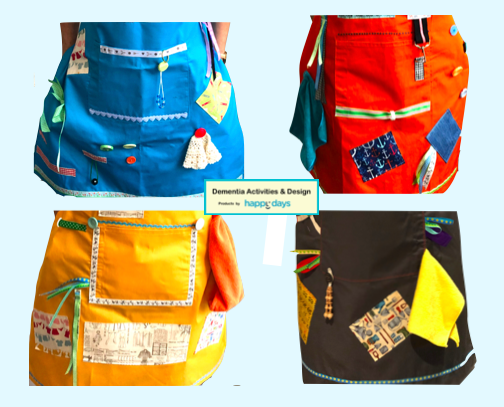 dementiactivity's tweet photo. #Activity #Aprons on special offer - Ideal for people living with #dementia - Keep hands busy - Prompt meaningful conversation - Help agitation Shop online: https://t.co/XwO39yUhBh #care_home #activity_coordinator https://t.co/FABVngKcF6