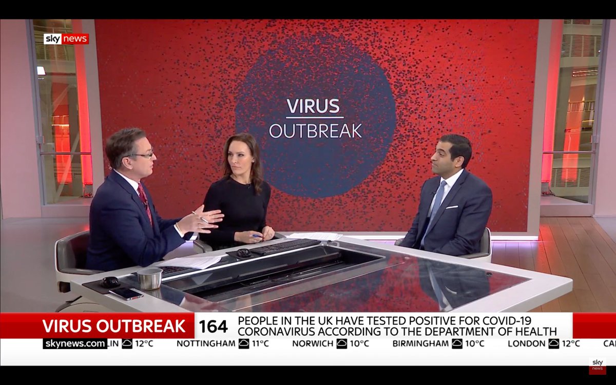 DrCareAnywhere's tweet photo. Our founder and managing director @DrBayju was interviewed on @SkyNews Breakfast, about how digital healthcare companies can support the NHS, during the #coronavirus outbreak. Virtual consultations provide patients with top-quality medical advice and curb the spread of infection. https://t.co/SmiD01JBev