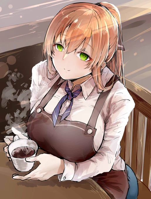 #ドルフロ #少女前線
カフェで春田さんと… 
