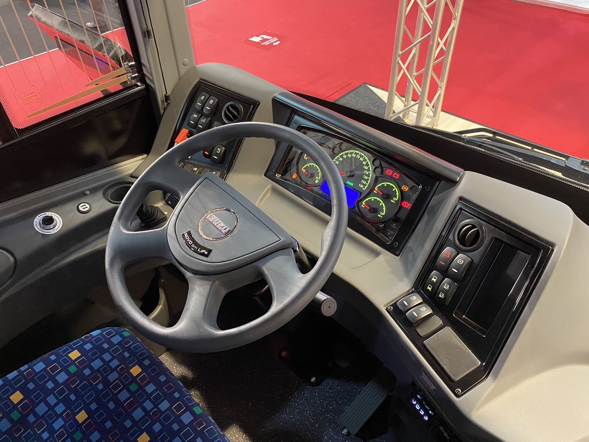 busworld's tweet photo. Novo City Life is a city 7,8 meters @AnadoluIsuzu midibus. It allows up to 60 passengers, is equipped with #FPT Turbo Diesel engine, and can use manual #ZF or automatic #Allison Transmission.
.
.
#BusworldTurkey2020 #BusworldIstanbul2020 https://t.co/nfbpBJOjXM