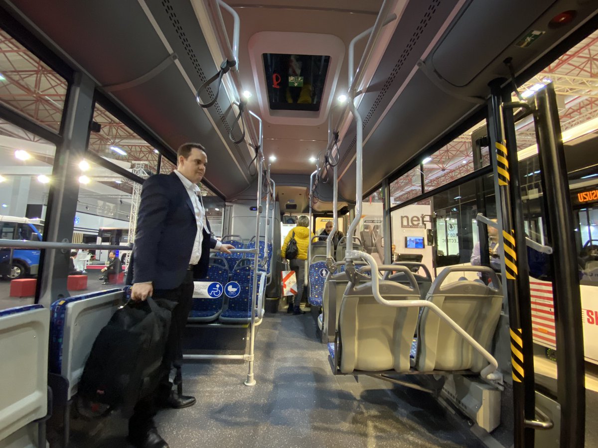 busworld's tweet photo. Novo City Life is a city 7,8 meters @AnadoluIsuzu midibus. It allows up to 60 passengers, is equipped with #FPT Turbo Diesel engine, and can use manual #ZF or automatic #Allison Transmission.
.
.
#BusworldTurkey2020 #BusworldIstanbul2020 https://t.co/nfbpBJOjXM