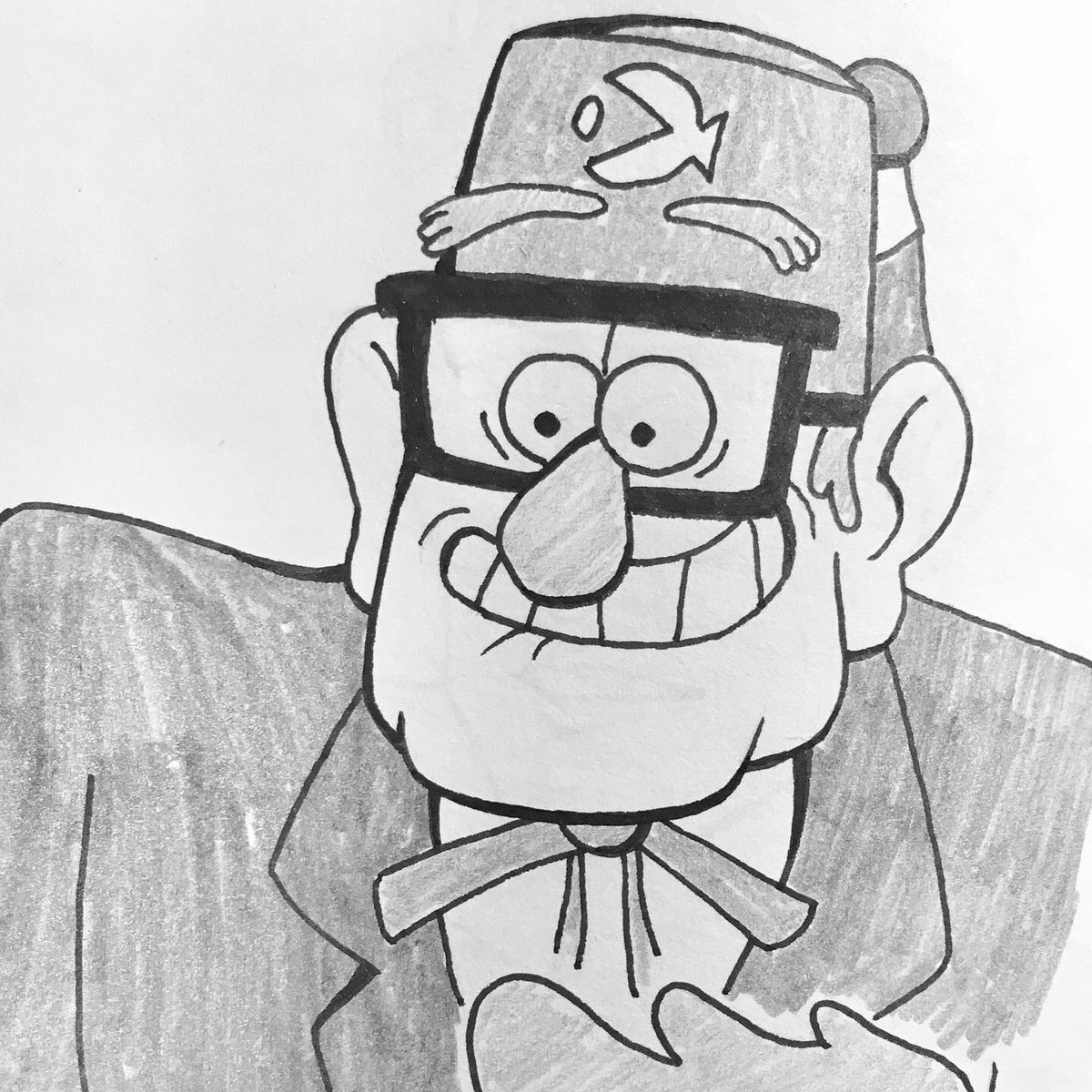 zei_ord's tweet photo. Grunkles!
#gravityfalls #grunklestan #stanpines #stanleypines #fordpines #stanfordpines #grunkleford #grunkles #art #traditionalart #sketch #fanart #artistsontwitter https://t.co/fongUfe1Ss
