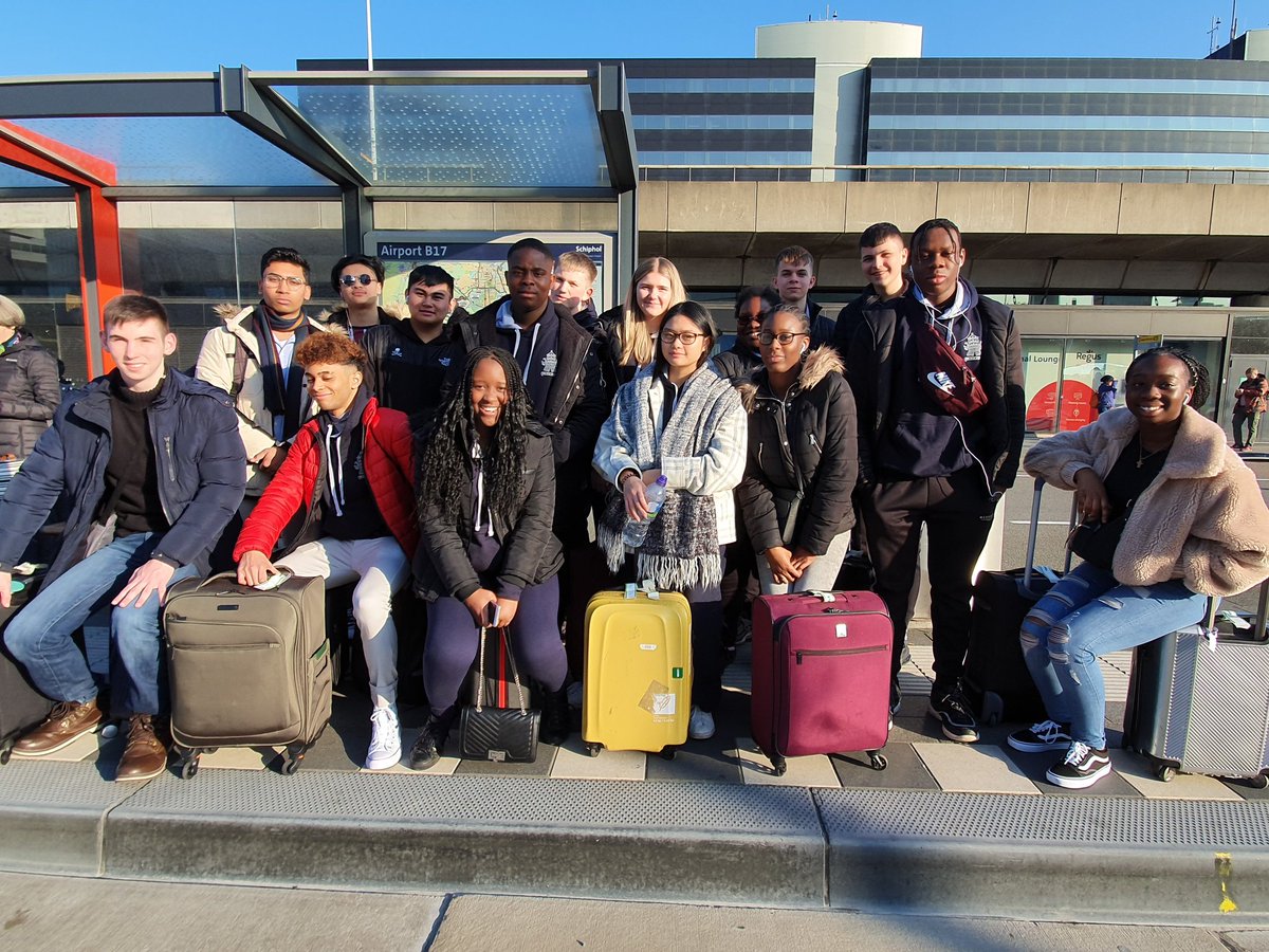 ScienceNBS's tweet photo. And we've made it to Amsterdam!! https://t.co/UkjeeFJK01