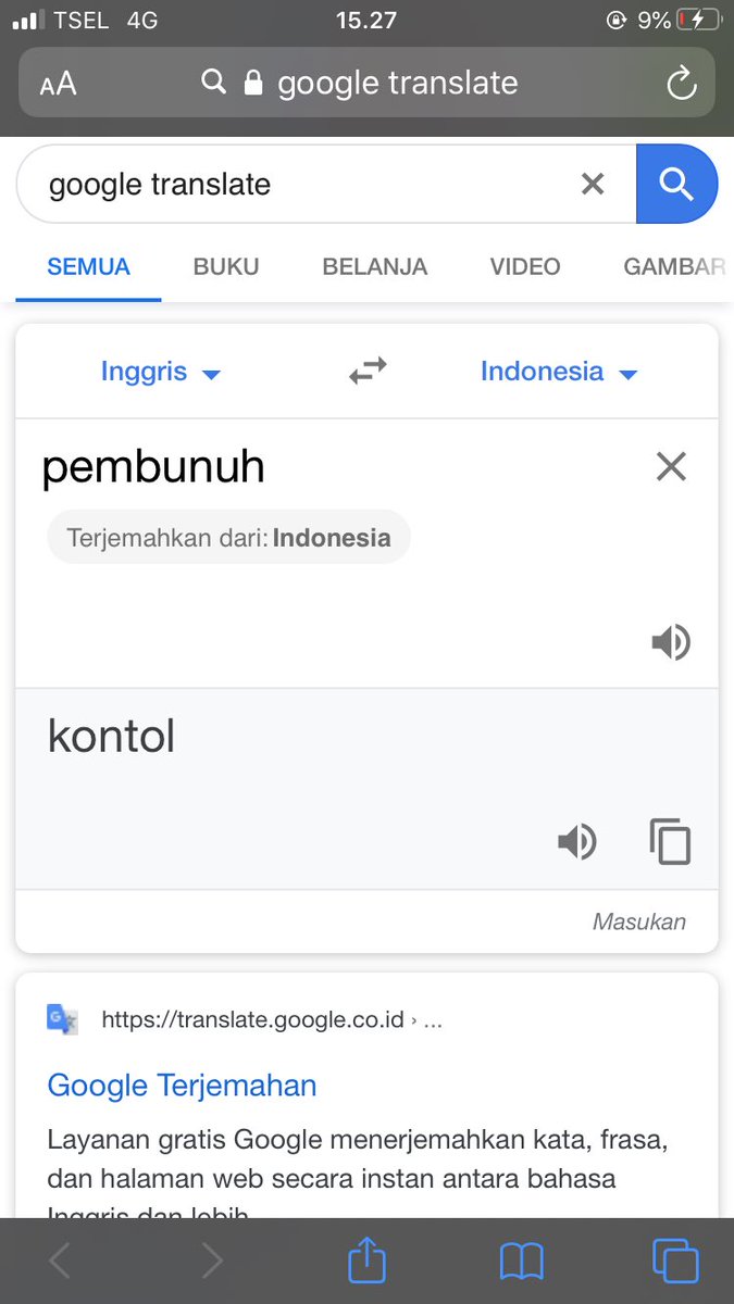 Cihe On Twitter Coba Deh Ke Google Translate