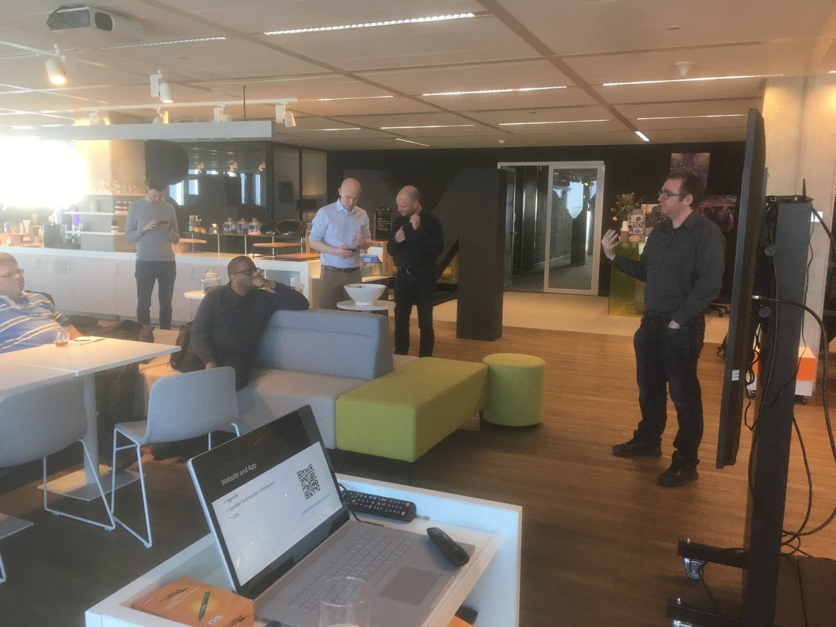 gintveld's tweet photo. Global Integration Bootcamp here in Rotterdam at @Motion10 kicks off with @SteefJan #GIB2020 #Azure https://t.co/FlkPahQ6M2