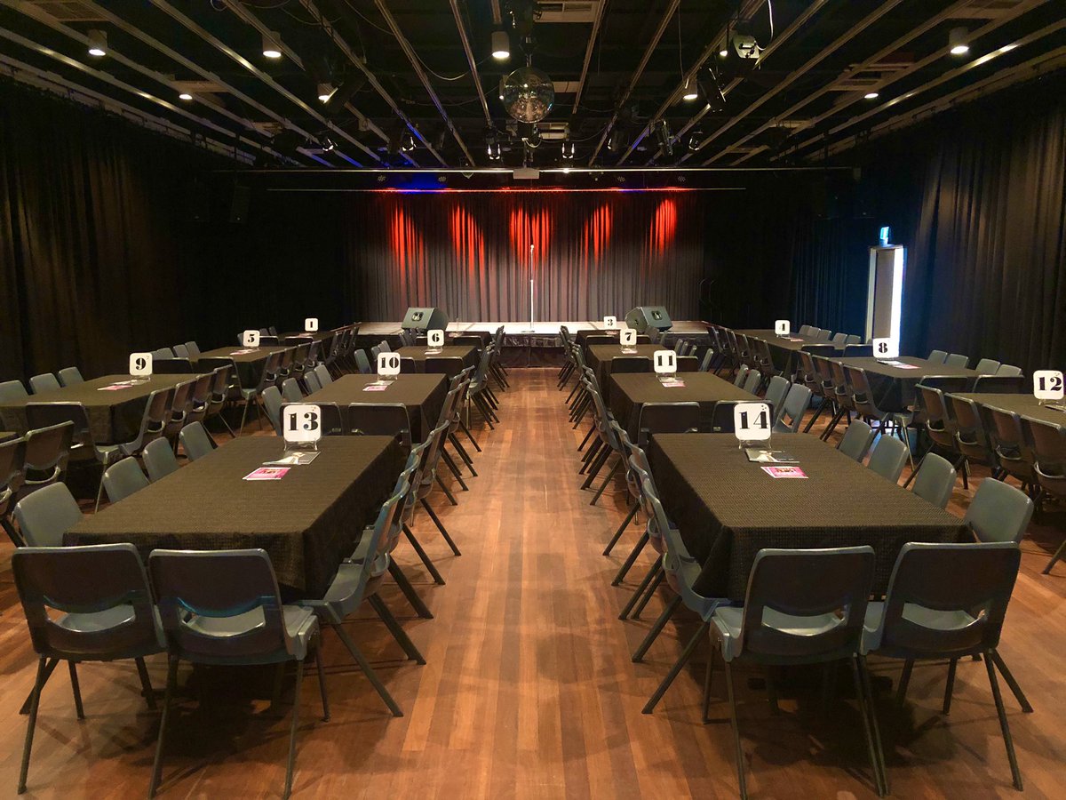 nikcoppin's tweet photo. Should be a lovely show at the theatre in Noarlunga @ADLfringe tonight. Looks like they have hearts on the back curtain. Must be love. ❤️🎭 #comedy #adlfringe #adelaide #fringe #noarlunga https://t.co/wWfmx1Ilcz