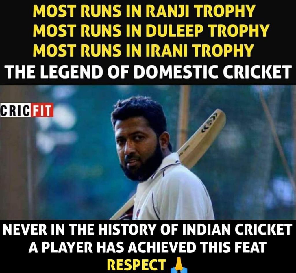 marisheulalin's tweet photo. @WasimJaffer14 @BCCI @MumbaiCricAssoc Thanks for Entertaining us these much years congrats for your second innings #WasimJaffer bhai🇮🇳🏏❤️💛✌️👍 #ThankYouWasimJaffer https://t.co/kp6KtX2l3a