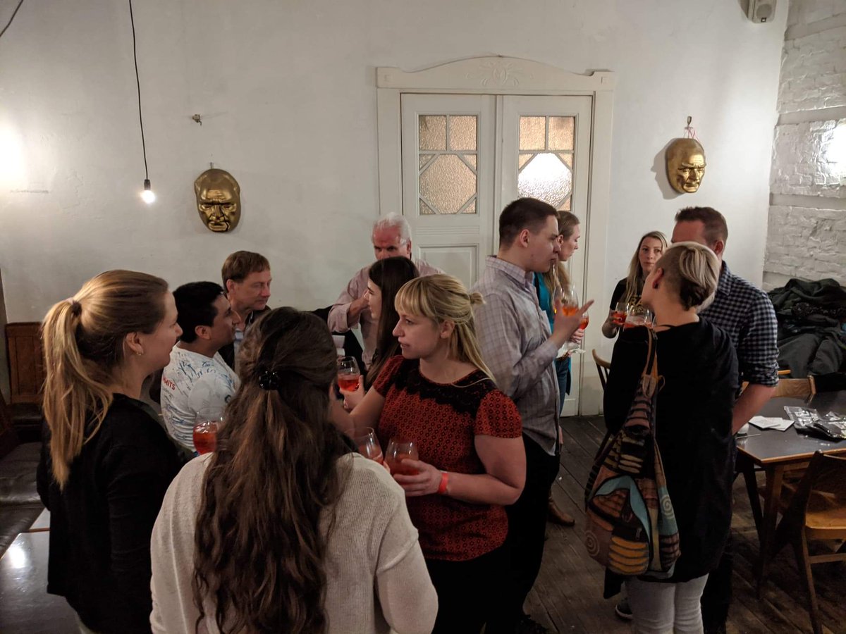 Photos from last night's #StrandedInBerlin Party 
#itbberlin #itb2020 #whatwewantedtosayatITB #berlintravelfestival @Global_Gaz @Honeybirdtravel