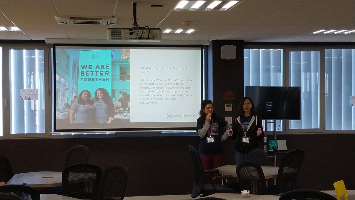 The Opening Keynote is happening right now! #TogetherWeRise <a href="/WomenTechmakers/">Women Techmakers</a> <a href="/GDG_ES/">GDG Spain</a>  #IWD2020Malaga