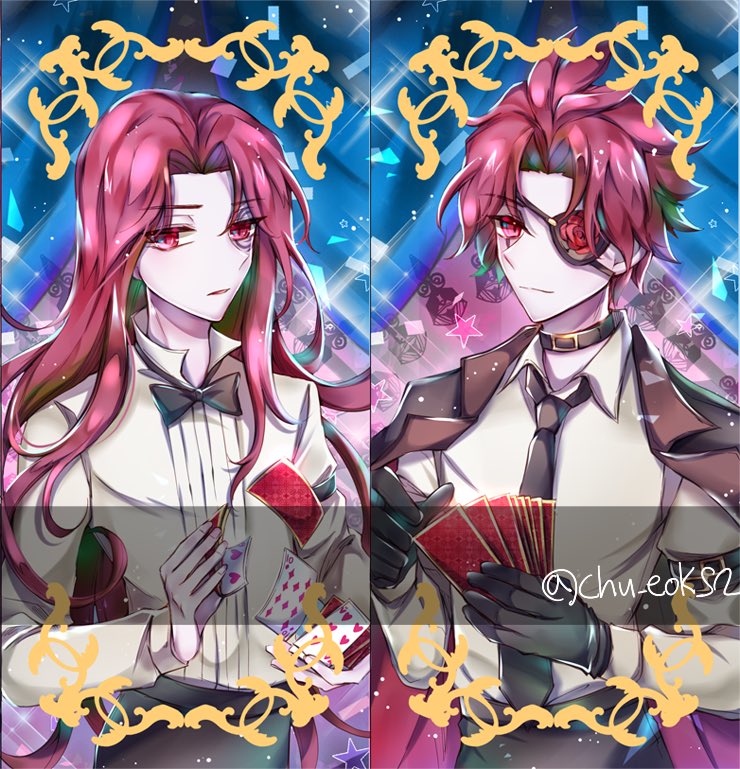 추억팔이하다 데미데몬 + 데미여데몬 그림 발굴했따 마족형제 참 좋아했음...