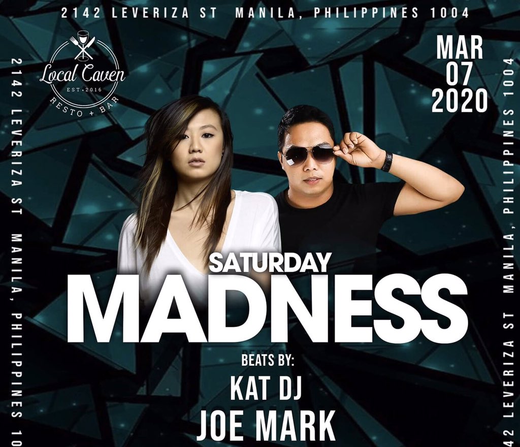 localcavenph's tweet photo. See you tonight!! https://t.co/OzY9A6NDqy