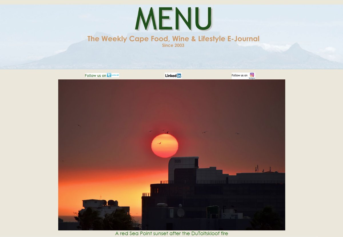 MAININGMENU's tweet photo. This Week's MENU. @PlaisirdeMerle @Forrester_Wines 321 #harvest, #RMBStarlightConcert, Blue cheese figs, PdM #PinotNoir
https://t.co/NjXmTu2N9h
@VergelegenWines @RMBCIB #StarlightConcert @CVSCommunicati1 #recipe #concert @WOSA_ZA @WOSA_DE @WOSA_SE @WOSA_NL @WOSA_USA @WOSA_UK https://t.co/ffkB1Yt0xC