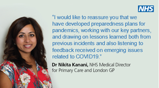 Read the latest from Medical Director for Primary Care <a href="/NikkiKF/">Dr Nikita Kanani (she/her)</a> on support for colleagues in general practice, pharmacy, dental and optometry managing #COVID19. <a href="/RCGP/">Royal College of General Practitioners</a> <a href="/BMA_GP/">General Practice</a> <a href="/TheBDA/">BDA</a> <a href="/rpharms/">Fred Smith</a> <a href="/The_AOP/">The AOP</a> england.nhs.uk/coronavirus/wp…