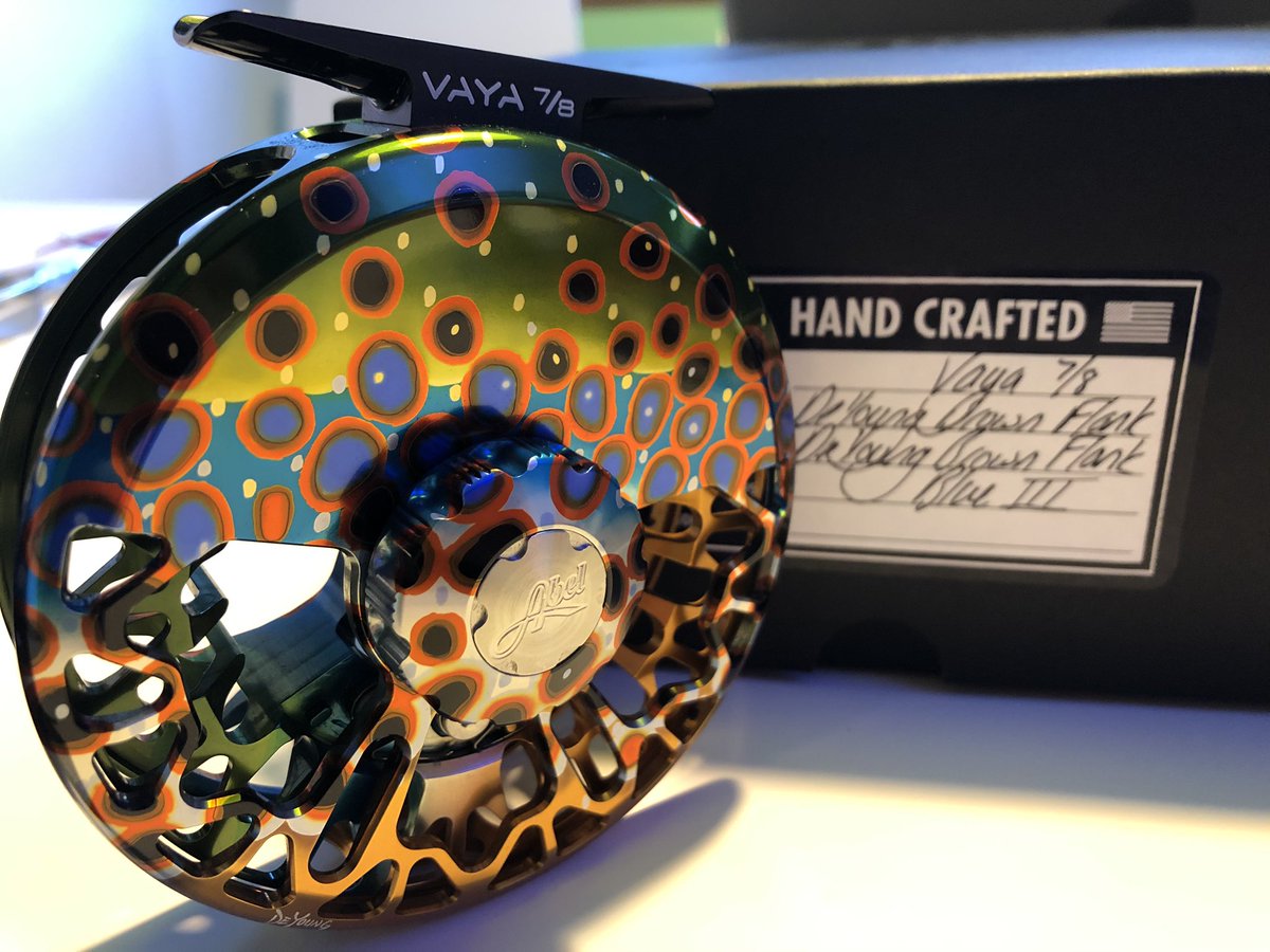 KingfisherGuide's tweet photo. Gonna have some reel fun!!! Massive thanks so Abel for truly amazing reels ππΊπΈ #MadeInUSA #craftedforchaos #abelvaya #abelsdf #derekdeyoung #abel #abelreels https://t.co/eMVLAn3z3g