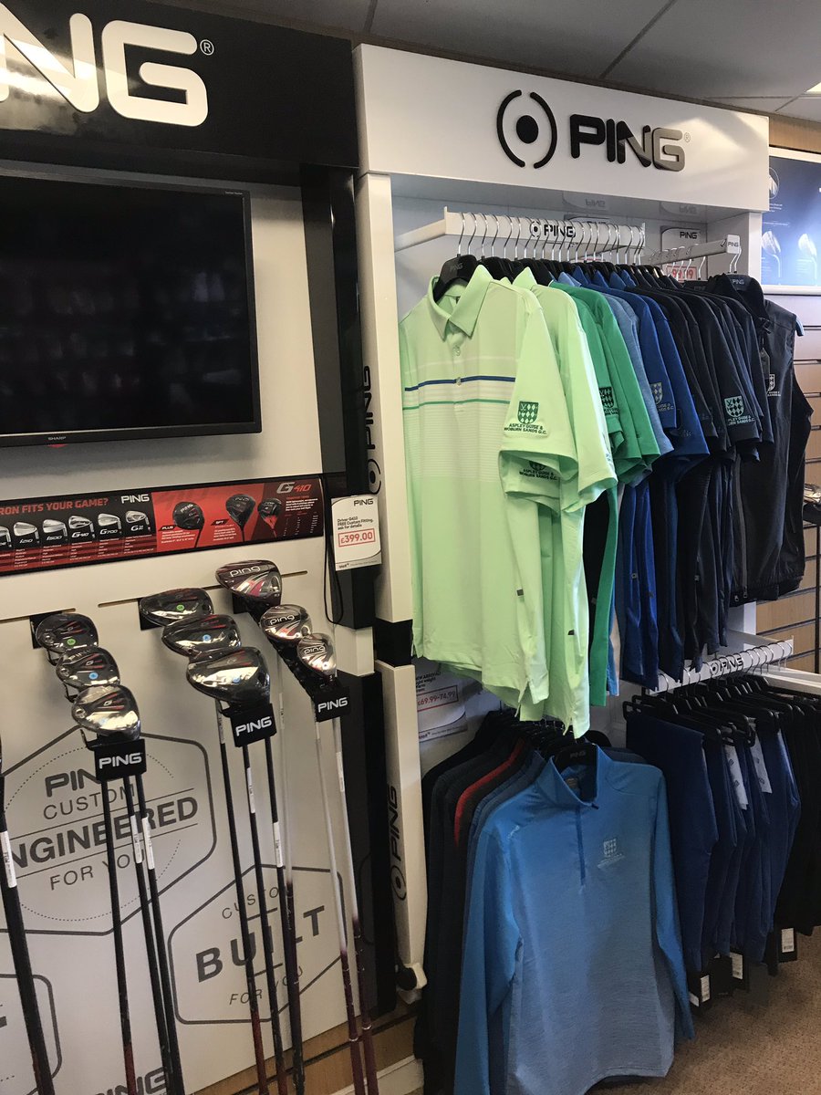 The latest PING SS20 colour story clothing range has arrived! Proudly crested with your Aspley logo, don’t miss out buy yours now! <a href="/PINGTourEurope/">PING Golf Europe</a> #MoreThanEver