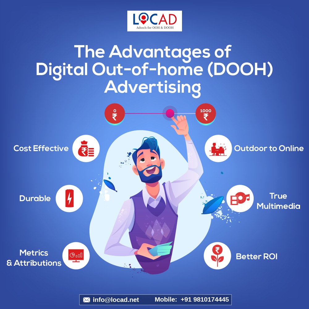LOCADOOH's tweet photo. DOOH is disrupting the advertising industry with its digital advancement and unparalleled viewability.
#LOCAD #DOOH #Screeno #outdooradvertising #digitaladvertising #brands #brandadvertising #outdoorads https://t.co/Phc1l9mibF