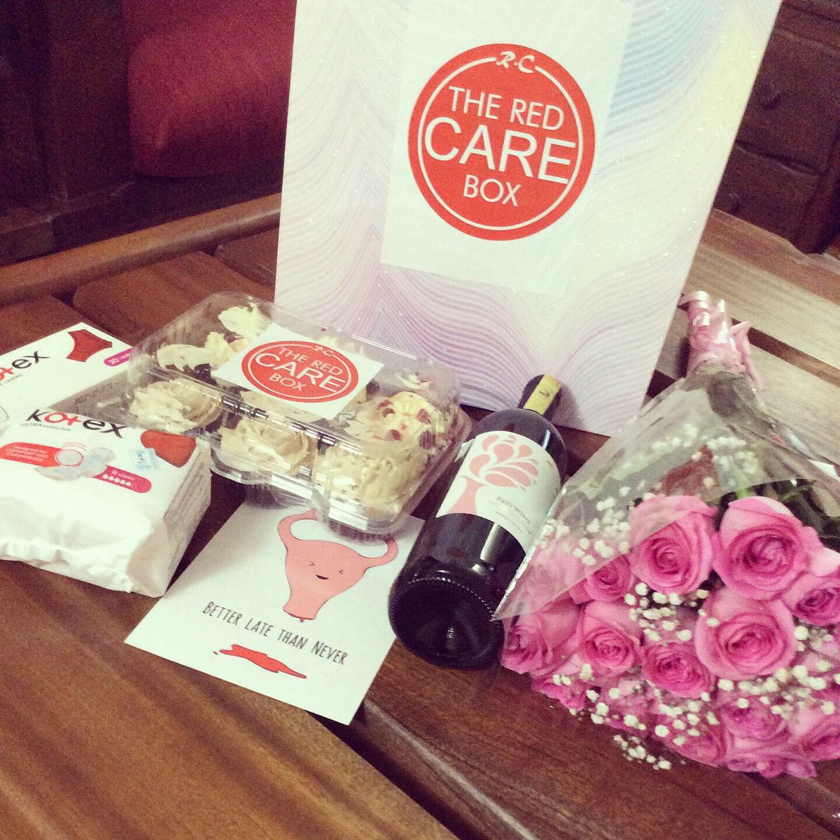 The_RedCareBox's tweet photo. Every package is filled with unique items to fulfill your cravings, feminine care, and pampering needs that will help you feel better and lift your spirits 😉❤️🎁
#OnTheFlowEssential
#RedCareBox
#HappyClients https://t.co/3vXxkFHEdd