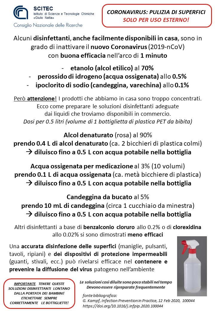 Adnkronos's tweet photo. #Coronavirus, da scienziati Cnr disinfettante 'casalingo'. Virus Ko in 1 minuto
https://t.co/vPXdT2CNgQ https://t.co/ZNLTGHuoHI